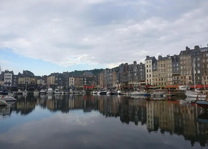 アパート Centre Historique オンフルール